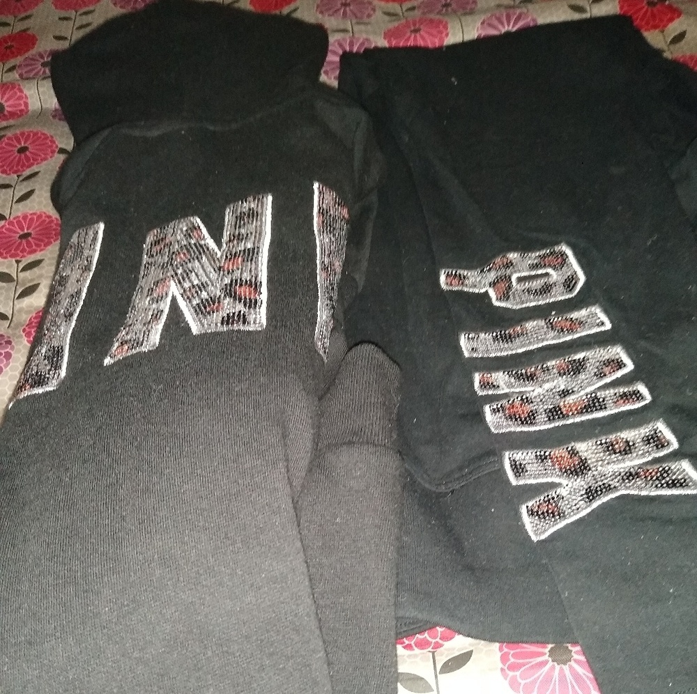 PINK Victoria secret sweat suit